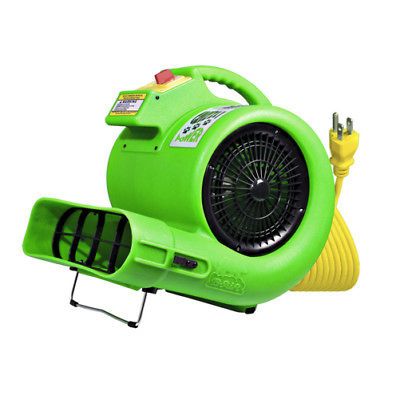 GREEN B AIR 1 HP FAST CARPET DRYING FAN BLOWER DRYER