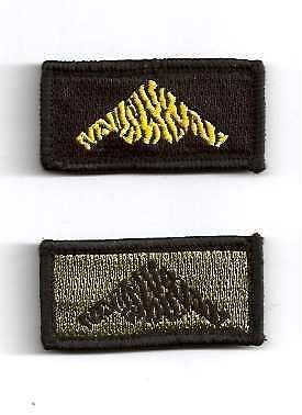 USAF Patch 393rd BOMB SQUADRON, Pencil Pocket Tabs   Set of Two