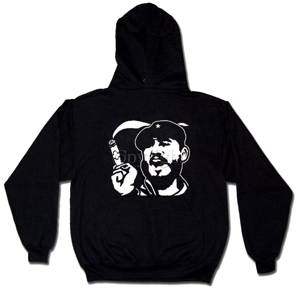 Fidel Castro  Cuba Communism Foreign Leaders Mens Hoodie