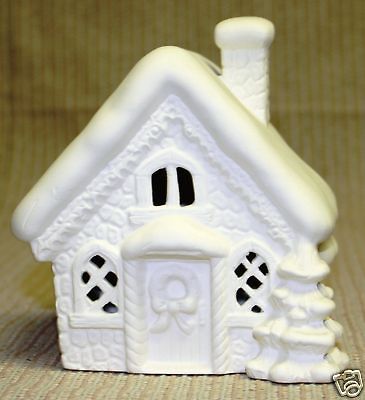 Ceramic Bisque Santas House Scioto Mold 888 U Paint Ready To Paint