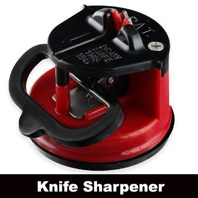 New Sharpener scissor knife Sharperner Worldwide  Red