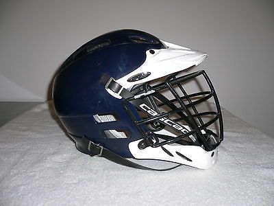 Cascade CLH2 Lacrosse Helmet  White/Navy/Whi te  SIZE S/M   NEW   MSRP