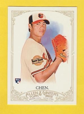 WEI YIN CHEN * ROOKIE RC #178 BALTIMORE ORIOLES * 2012 TOPPS ALLEN