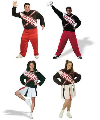 Adult TV Show SNL Spartan Spirit Cheerleader Costume