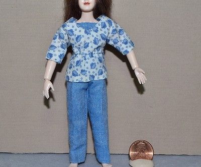 Handcrafted Miniature Doll Clothes~112~Fits 5.5 Movable Female~Heidi