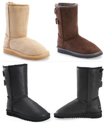 Aeropostale Womens Faux Fur Boots