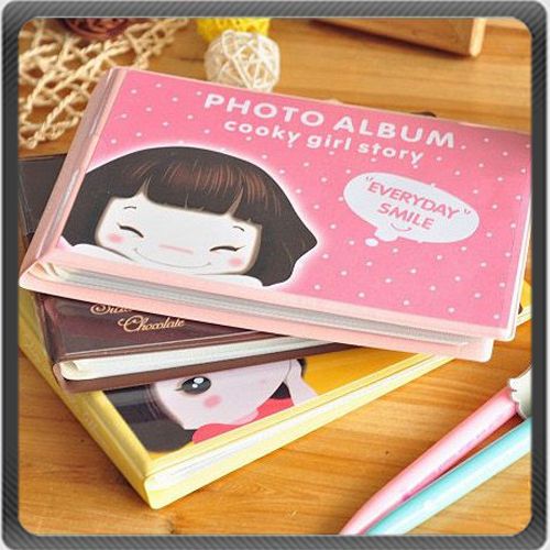 Cooky Girl Photo Album PVC Picture Collector Storage BN