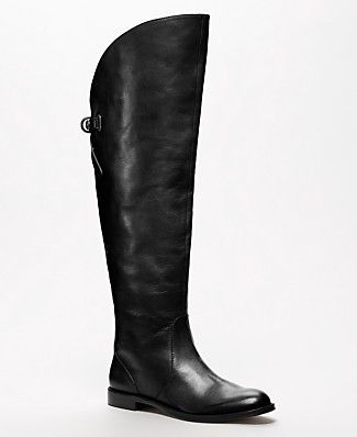 COACH CHEYENNE BLACK TALL SOFT LEATHER RIDING BOOT 6.0/M NIB