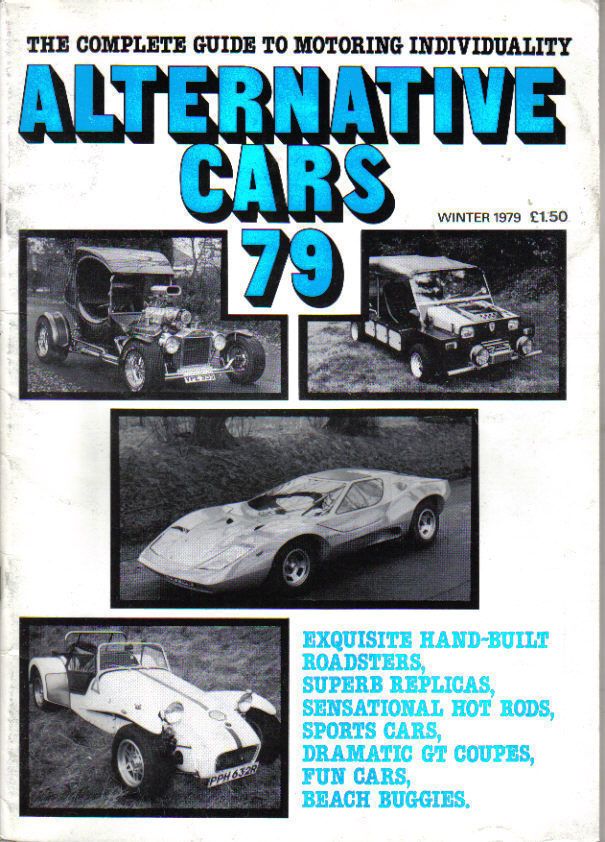 Alternative Cars Winter 1979 Buggy Custom Kit Car Davrian GP Kougar