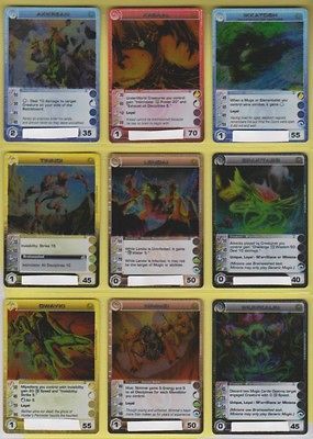 CHAOTIC  Marrillian Invasion Lot of 9 Creatures rare cards Unused