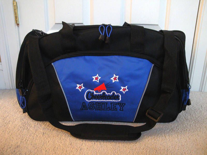 Personalized Duffel Bag Cheer Cheerleading Poms Team