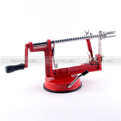 3in1 Potato Apple Slinky Fruit Safe Peeler Corer Slicer Cutter Machine