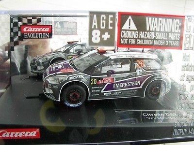 Carrera Evolution 1/32 Citroen DS3 WRC Slot Car