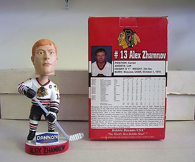 Alexei Alex Zhamnov Chicago Blackhawks Bobble Bobblehead SGA from 2003