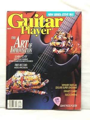 GUITAR PLAYER MAGAZINE STANLEY CLARKE BUCK OWENS RARE