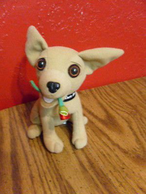 Taco Bell Chihuahua No Talking Plush Dog Advertising i think Im in