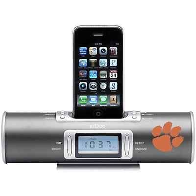 Clemson Tigers xiDoc Alarm Clock Docking Station