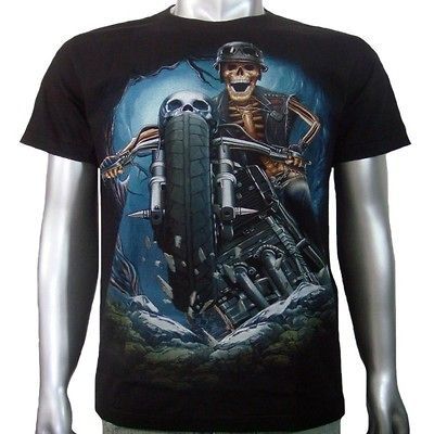 German Helmet Custom Harley Chopper Engine Piston Mens T Shirt XL