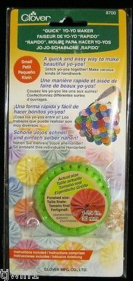 QUICK YO YO MAKER FROM CLOVER MODEL #8700 EASY WAY TO MAKE YO YOS NEW