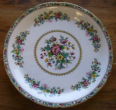 Coalport Ming Rose Bone China England Floral Flower Dinner Plate