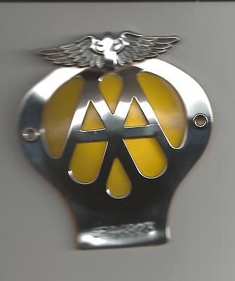 CLASSIC AA CAR BADGE SERIAL NUMBER 6E 94826 38