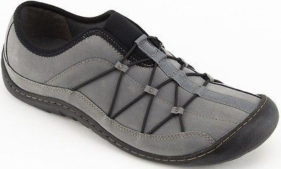 CLARKS Women Locket Slip On 6 Charcoal NEW