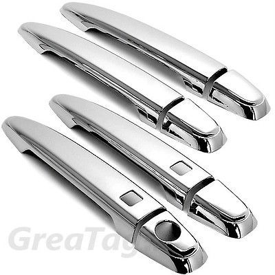 03 09 4RUNNER LEXUS 06 11 GS300 MIRROR CHROME DOOR HANDLE COVER W/iKEY