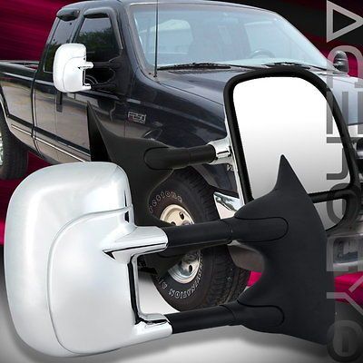 SERIES F250 F350 F450 F550 XLT PICKUP EXTENDABLE CHROME TOW MIRRORS