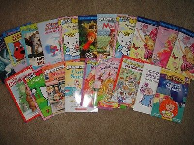 of Level 2 Readers Barbie Marley Magic School Bus Clifford 20 Books