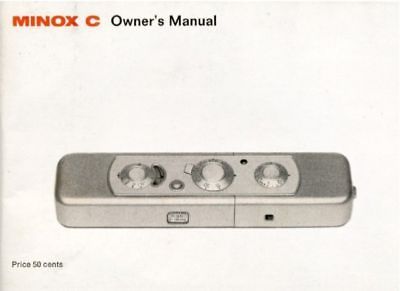 MINOX C INSTRUCTION MANUAL FREE SHIP