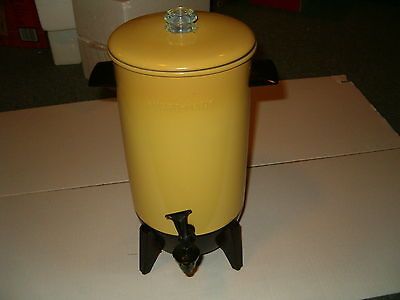 Vintage Mirro Matic 22 Cup Electric Percolator Coffee Pot,