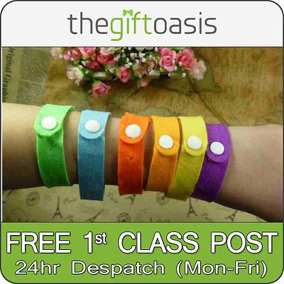 Mosquito Repellent Bracelet Wristband Bangle Band Outdoors Bug Insect