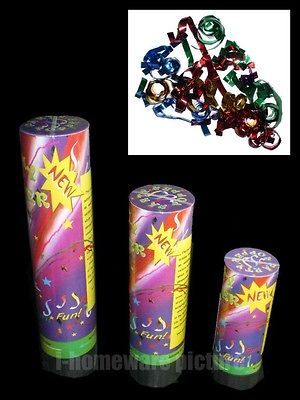 2x Birthday Wedding Party No Fire Work Confetti Cannon Popper   Please