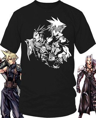 FINAL FANTASY 7 VII SHIRT New Cloud Sephiroth 10 13 360 PS3 game