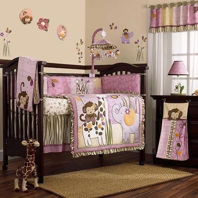 Jacana 6 Piece Baby Crib Bedding Set with Bumper by Cocalo