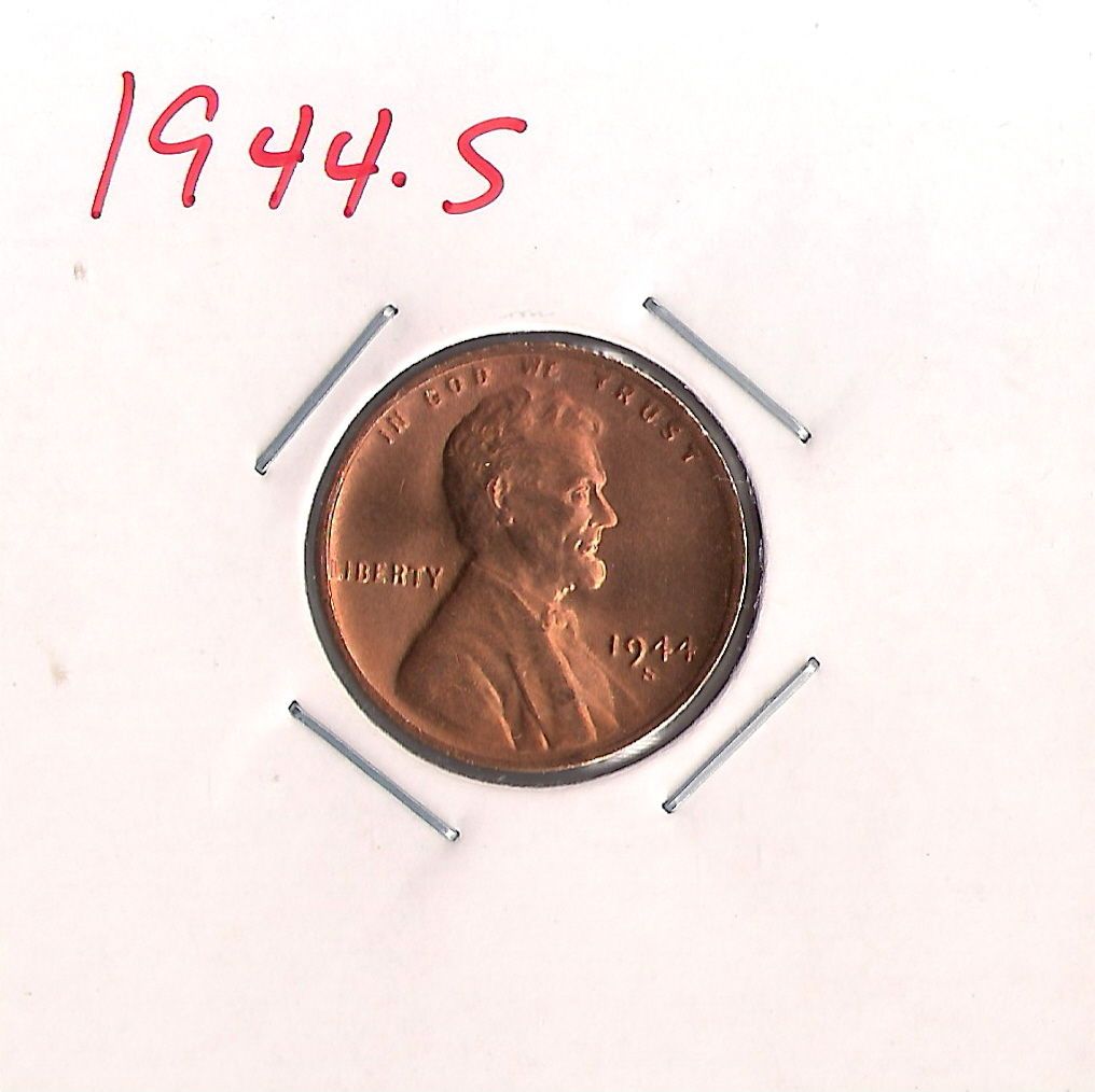 1944 S BU LINCOLN WHEAT CENT ~ BRILLIANT UNCIRCULATED