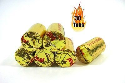 Lot of 30 CHARCOAL COAL TABS/6 ROLLS for HOOKAH Shisha Hooka Sheesha