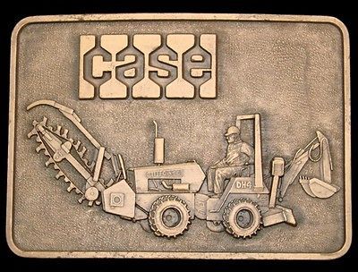 LJ06127 GREAT VINTAGE 1970s ***J.I. CASE TRACTOR*** DH4 TRENCHER/BACKH