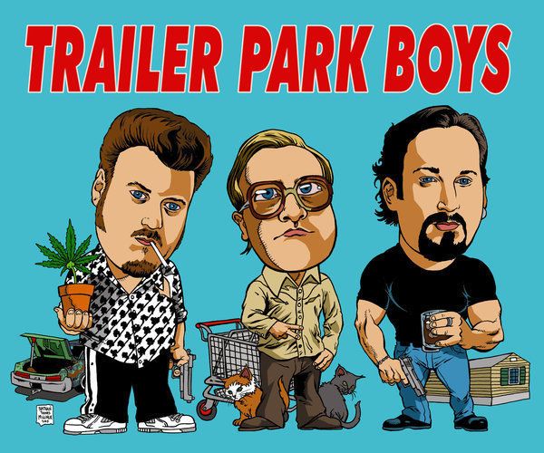 Trailer Park Boys T Shirt S 3XL Funny Humor College  070R