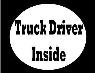 Driver Inside T Shirt S 3XL Funny Humor College  082T