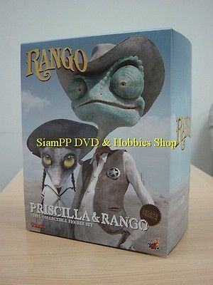 Hot Toys MMSV06 Rango & Priscilla Vinyl Collectible Figures Set