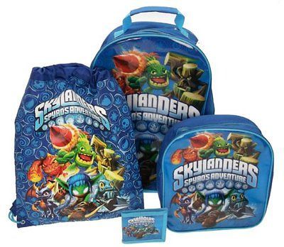 Trademark Collections Skylander Luggage Set