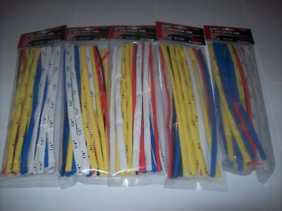 110pc TOOLUXE HEATSHRINK TUBING ASSORTED SIZE WIRE WRAP