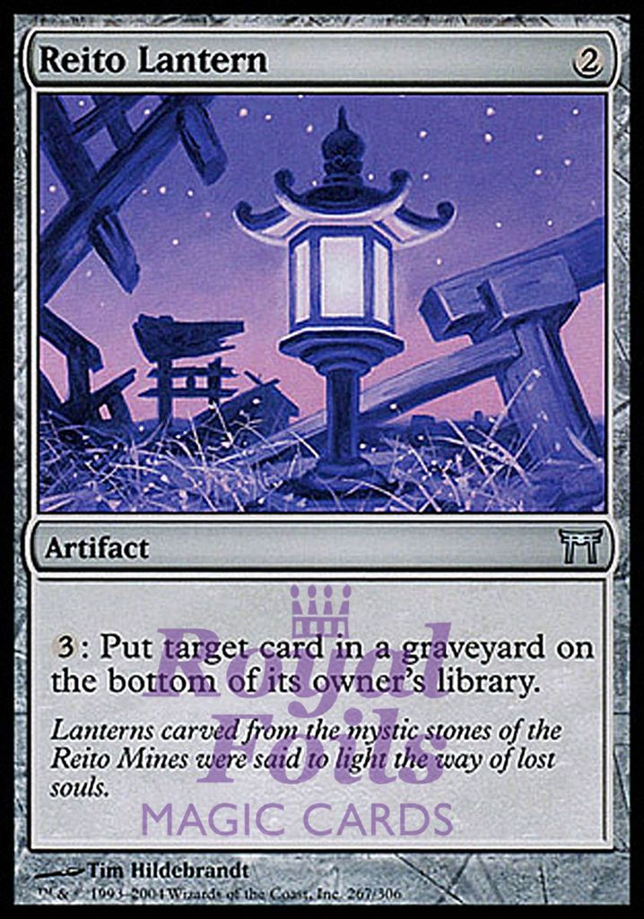 2x FOIL Reito Lantern** CHK Champions Kamigawa Uncommon MINT