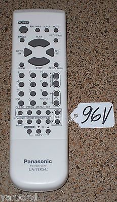 VSQS1429 TV / VCR / CATV UNIVERSAL REMOTE CONTROL PVM1325 PVM1325W