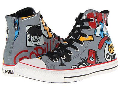 CONVERSE x GORILLAZ   Mens Shoes (NEW w/ FREE SHIP) Sizes 8 13 CHUCK