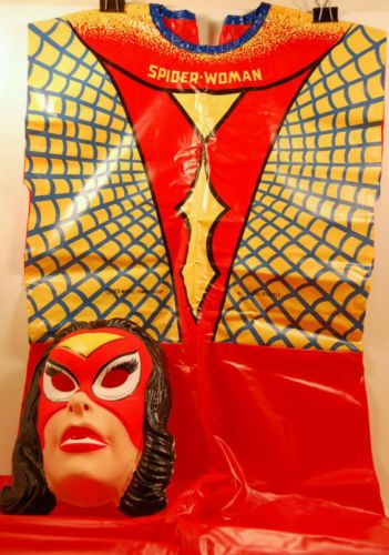 Marvel Spider Woman Halloween Costume MIB 1978