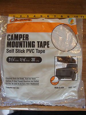 NEW FROST KING CAMPER MOUNTING TAPE 30 FOOT SELF STICK PVC TAPE