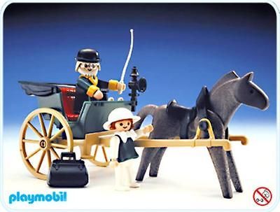 Playmobil Vintage Victorian, Western 3481 DOCTORs BUGGY & GIRL