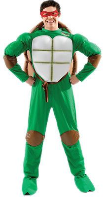 ADULT MENS FANCY DRESS COSTUME TEENAGE HERO NINJA MUTANT TURTLES STD